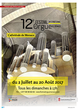 12e festival international d’Orgue de Monaco